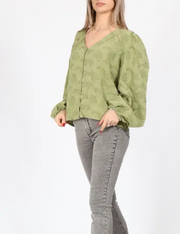 Bluza Object, verde Verde