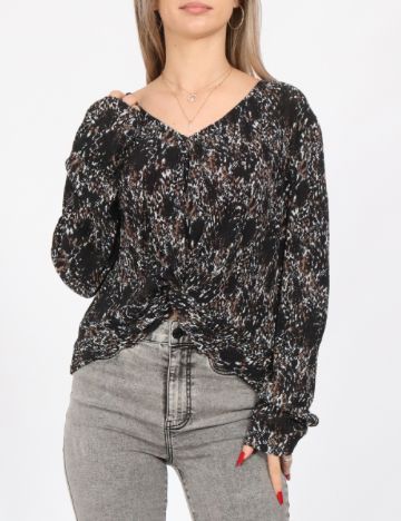 Bluza Jacqueline de Yong, negru