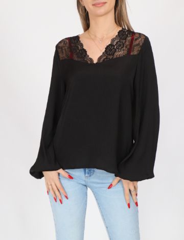 Bluza Jacqueline de Yong, negru