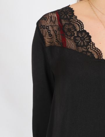 Bluza Jacqueline de Yong, negru