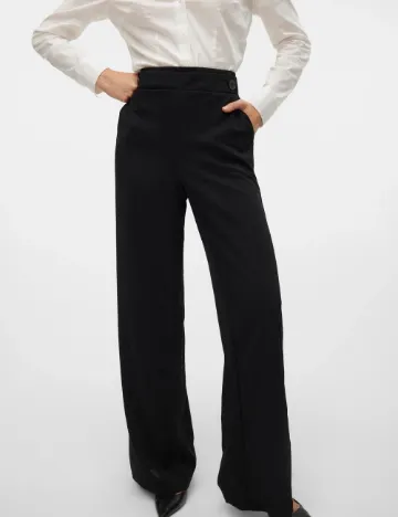 Pantaloni Vero Moda, negru Negru