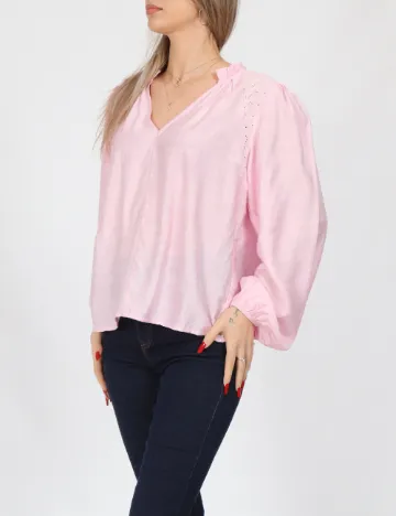 Bluza Vila, roz Roz