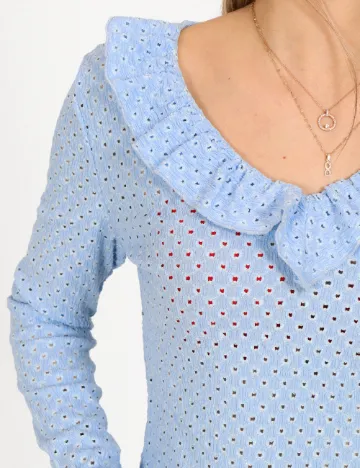 Bluza Only, bleu Albastru