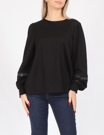 Bluza Vila, negru