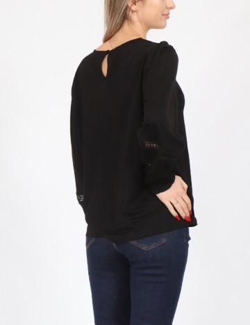 Bluza Vila, negru