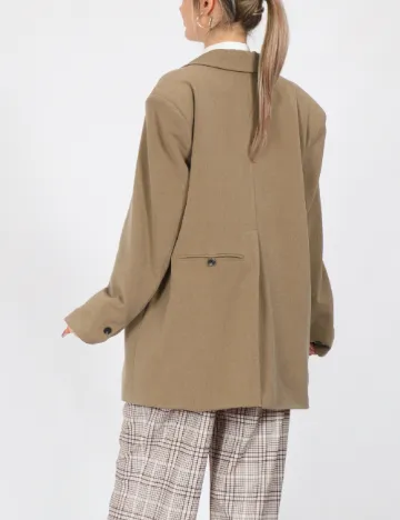 Sacou Oversize Vero Moda, verde Verde