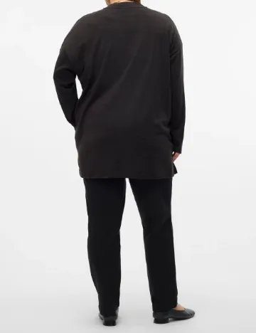 Cardigan Vero Moda Curve, negru Negru