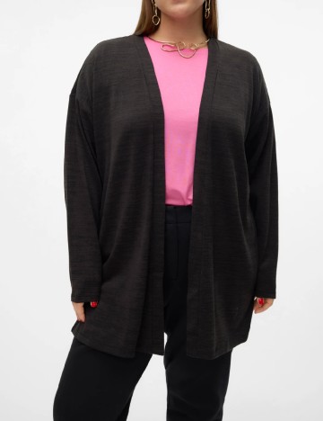 Cardigan Vero Moda Curve, negru