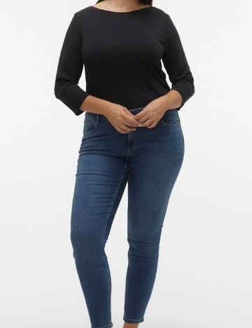 Bluza Vero Moda Curve, negru