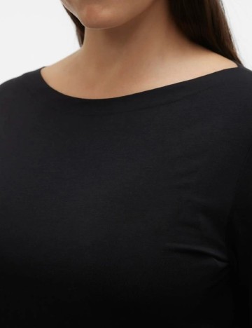 Bluza Vero Moda Curve, negru