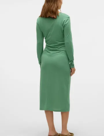 Rochie medie Mamalicious, verde Verde