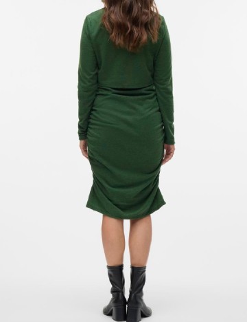 Rochie medie Mamalicious, verde