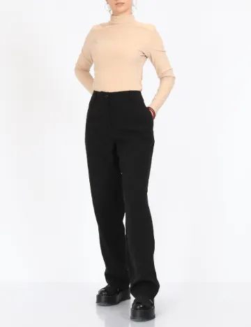 Pantaloni Vila, negru Negru