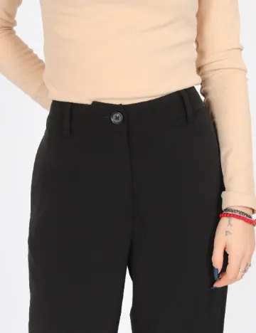 Pantaloni Vila, negru Negru