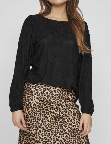 Bluza Vila, negru