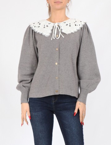 Cardigan Object, gri