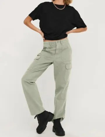 Pantaloni Only, verde Verde