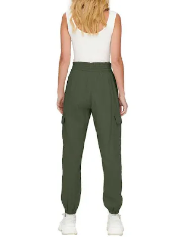 Pantaloni Only, verde Verde