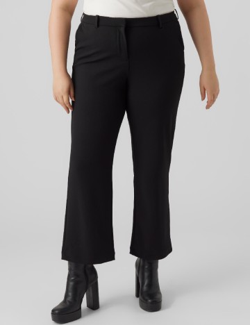 Pantaloni Vero Moda Curve, negru