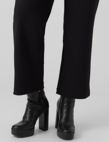 Pantaloni Vero Moda Curve, negru