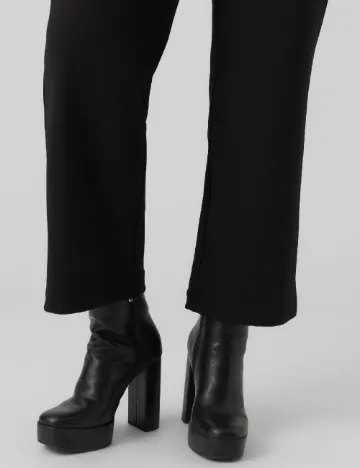 Pantaloni Vero Moda Curve, negru Negru