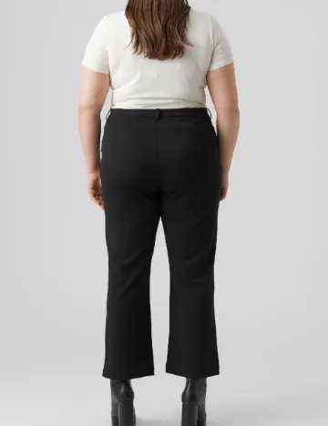 Pantaloni Vero Moda Curve, negru Negru