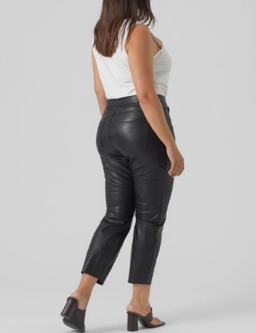 Pantaloni Vero Moda Curve, negru