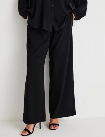 Pantaloni Vero Moda Curve, negru