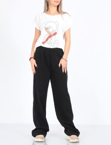 Pantaloni Pieces, negru