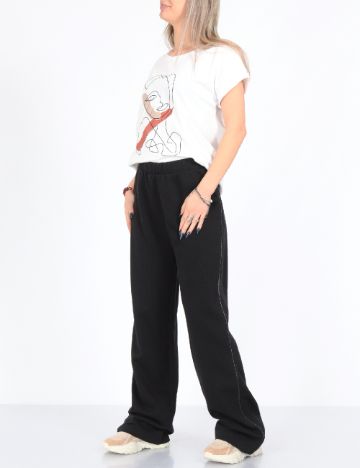 Pantaloni Pieces, negru