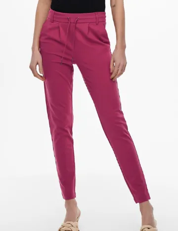 Pantaloni Only, magenta Roz