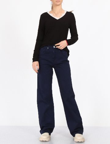 Blugi Vero Moda, bleumarin