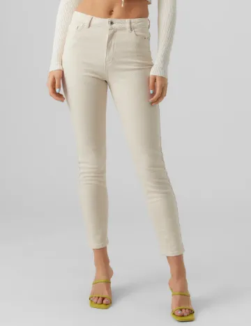 Blugi Vero Moda, crem Crem