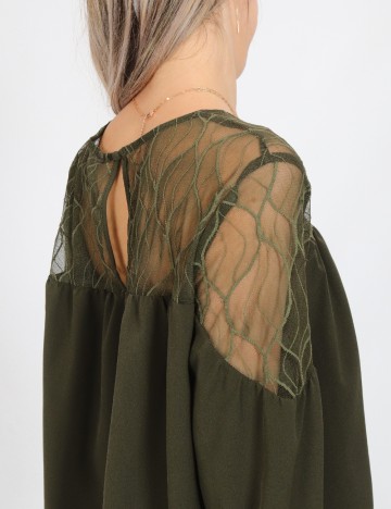 Bluza Only, verde