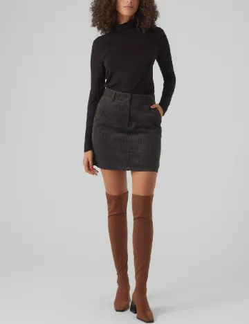 Fusta Vero Moda, negru Negru