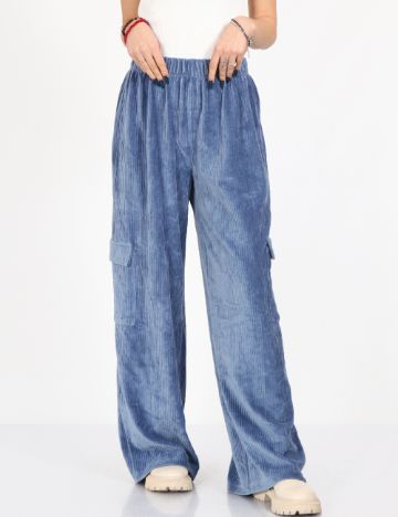 Pantaloni Only, albastru