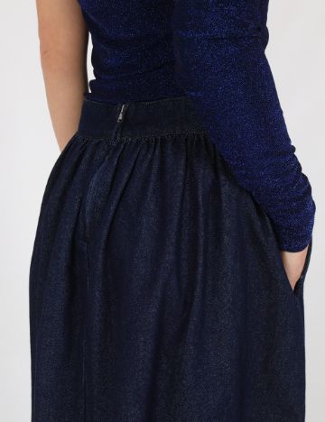 Fusta Vero Moda, bleumarin