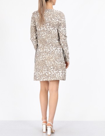 Rochie scurta Noisy May, animal print