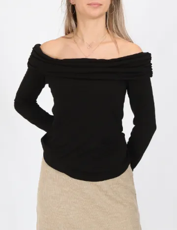 Bluza Aware by Vero Moda, negru Negru