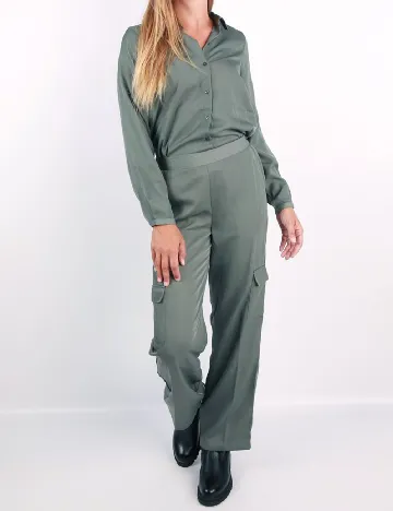 Camasa Vero Moda, verde Verde