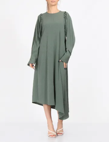 Rochie medie Vero Moda, verde Verde