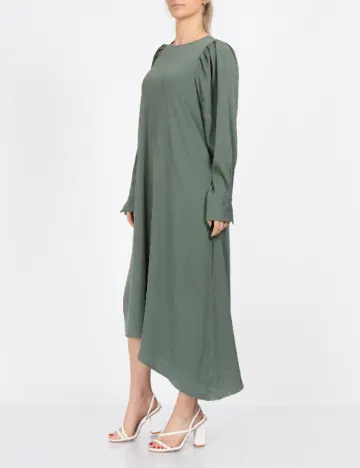 Rochie medie Vero Moda, verde Verde