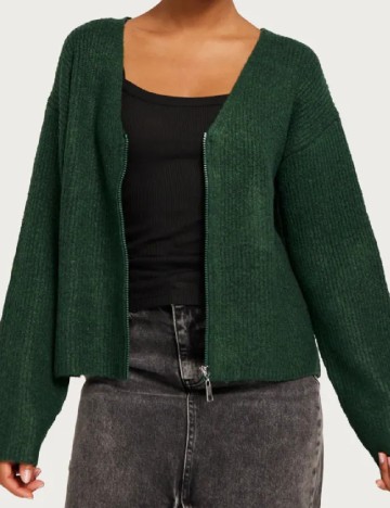 Cardigan Pieces, verde