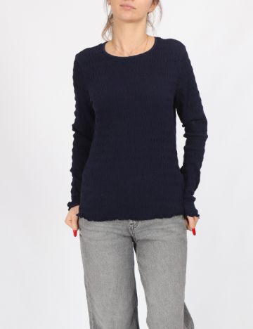 Bluza Vero Moda, bleumarin