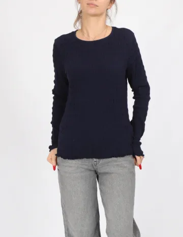 Bluza Vero Moda, bleumarin Albastru