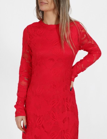 Rochie lunga Vero Moda, rosu