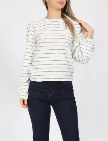 Bluza Vero Moda, alb Alb