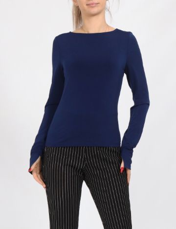 Bluza Vero Moda, bleumarin