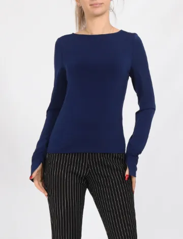 Bluza Vero Moda, bleumarin Albastru