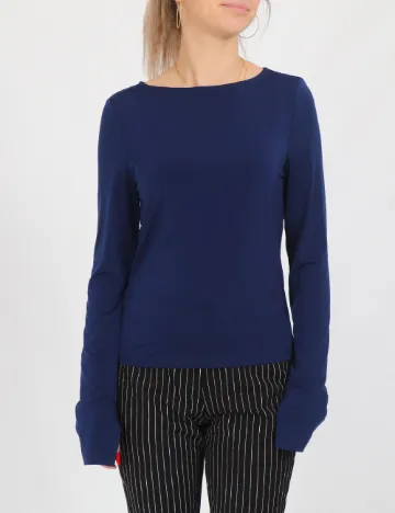 Bluza Vero Moda, bleumarin Albastru